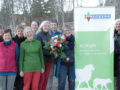 «Nye» NORSØK har 13 tilsette.  Her er 12: Frå venstre Susanne Friis Pedersen, Sissel Hansen, Martha Ebbesvik, Anne- Kristin Løes, Reidun Pommeresche (bak), Grete Lene Serikstad, Kirsty McKinnon  (bak), Liv Solemdal, Kristin Sørheim, Turid Strøm, Anita Land og Atle Wibe.