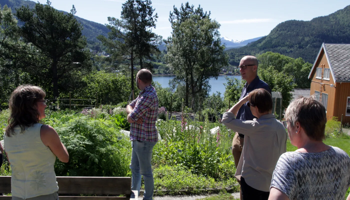 Det Regionale forskningsfond i Midt-Norge var på besøk hos NORSØK og NIBIO på Tingvoll