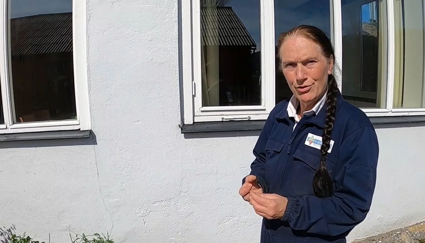 Kirsty Mckinnon har stått for forsøkene utført av NORSØK (Foto: Vegard Botterli)