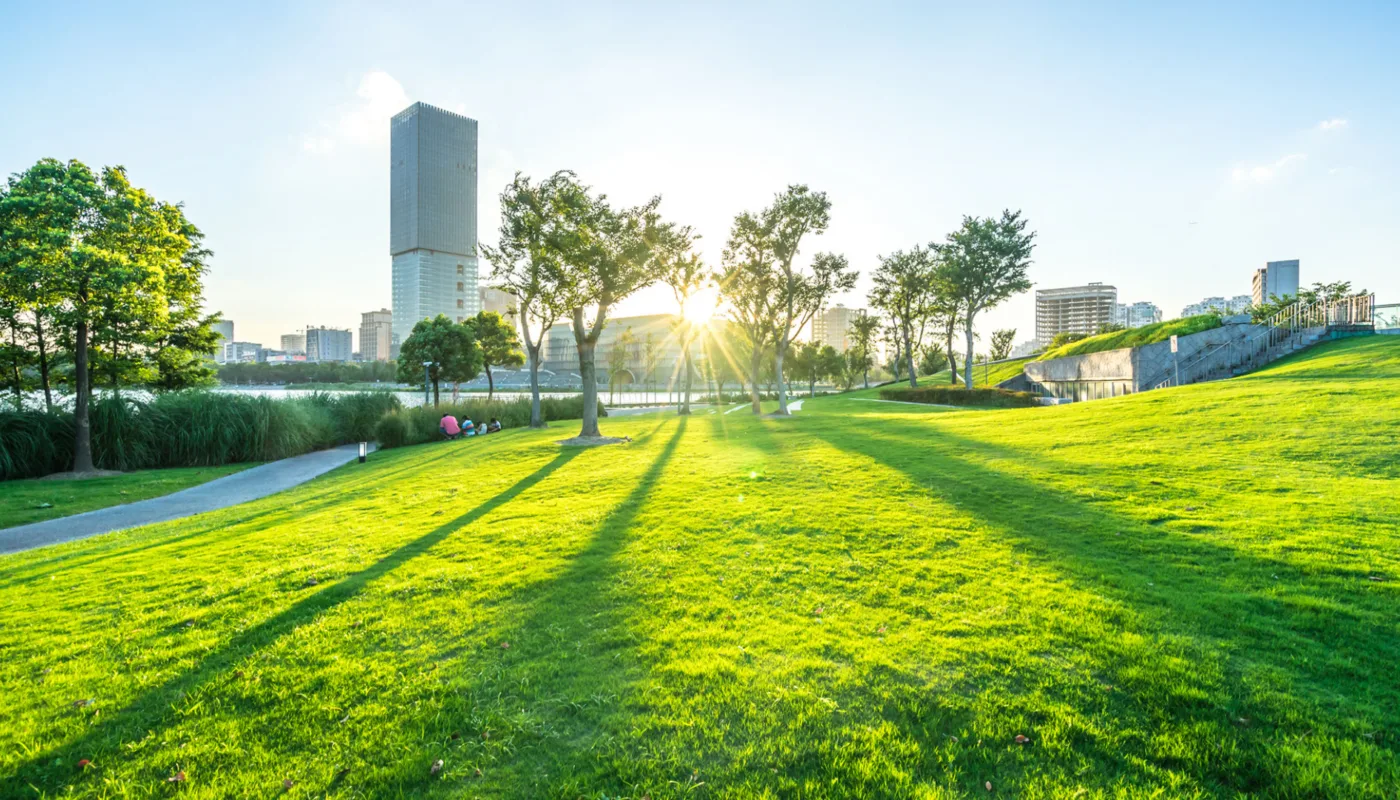Urbane områder og landbruk tett inntil hverandre byer på muligheter og utfordringer. Hvordan kan vi legge til rette for en sameksistens som er nyttig for samfunnet? (Foto: Adobe stock)